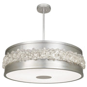 Fine Art Handcrafted Lighting - 876340ST - Three Light Pendant - Arctic Halo - Silver