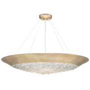 Fine Art Handcrafted Lighting - 876440-1ST - Three Light Pendant - Arctic Halo - Gold