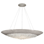 Fine Art Handcrafted Lighting - 876540ST - Three Light Pendant - Arctic Halo - Silver