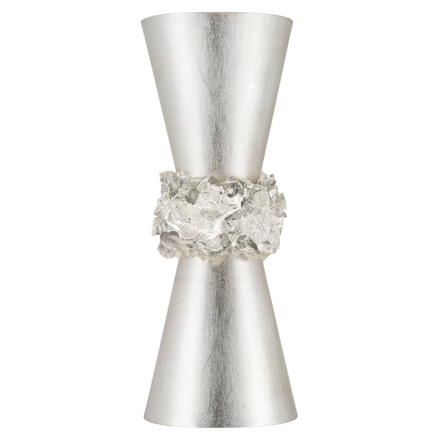Fine Art Handcrafted Lighting - 876750ST - Two Light Wall Sconce - Arctic Halo - Silver