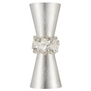 Fine Art Handcrafted Lighting - 876750ST - Two Light Wall Sconce - Arctic Halo - Silver