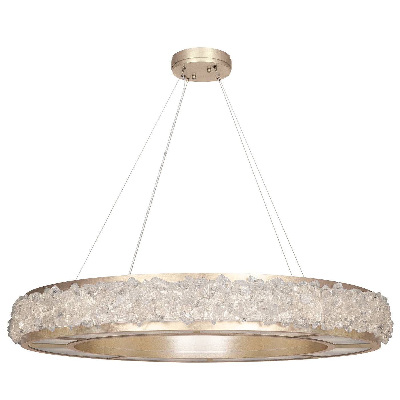 Fine Art Handcrafted Lighting - 878040-1ST - 16 Light Pendant - Arctic Halo - Gold