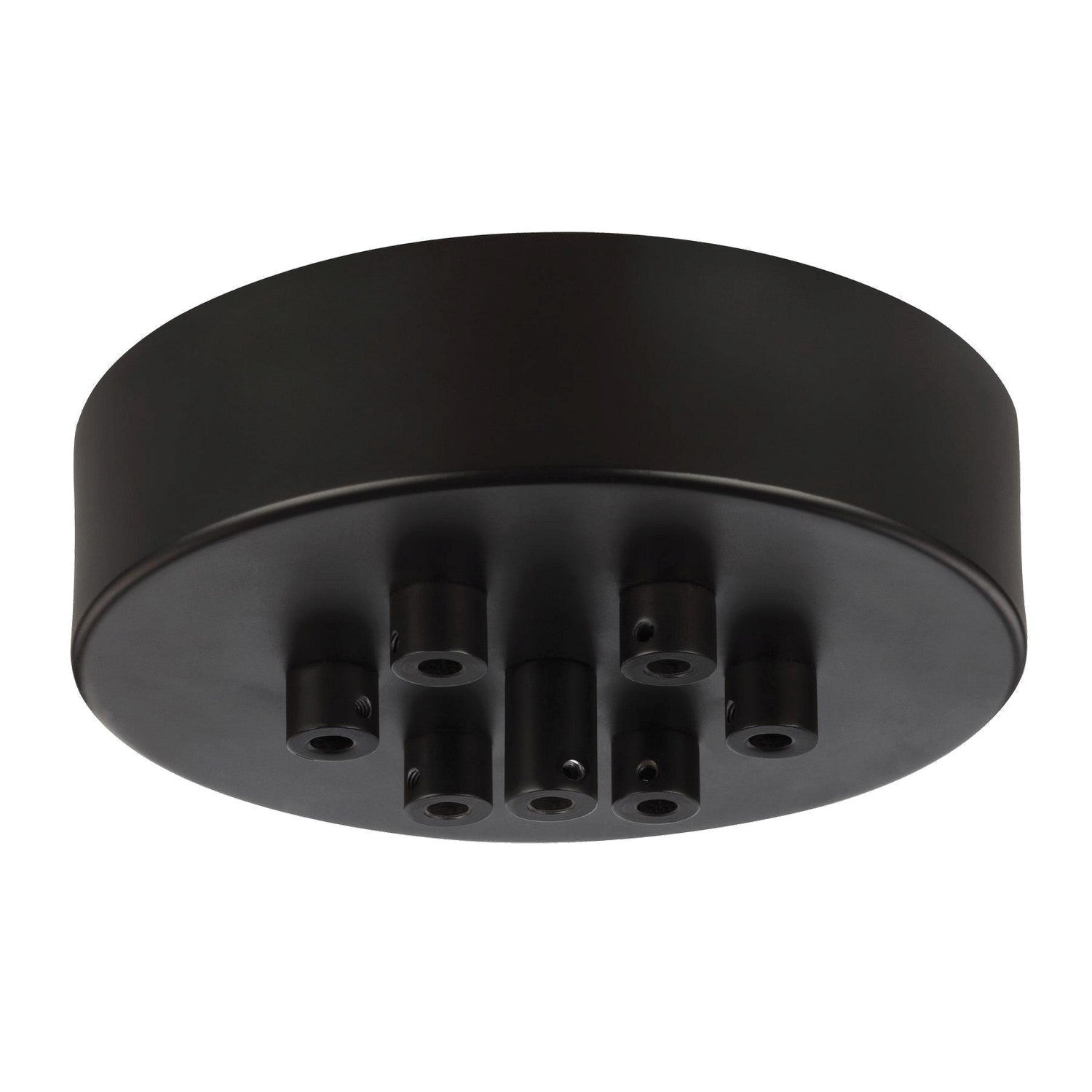 Generation Lighting - MPC07ORB - Seven Light Multi-Port Canopy with Swag Hooks - Multi-Port Canopies - Oil Rubbed Bronze