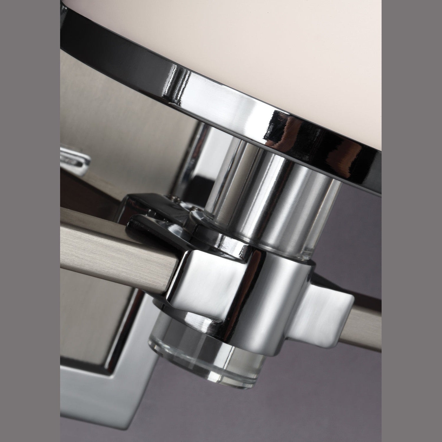 Generation Lighting - VS23303SN/CH - Three Light Vanity - Prospect Park - Satin Nickel / Chrome