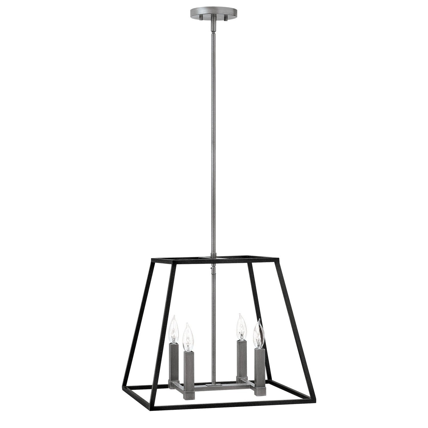 Hinkley - 3334DZ - LED Pendant - Fulton - Aged Zinc