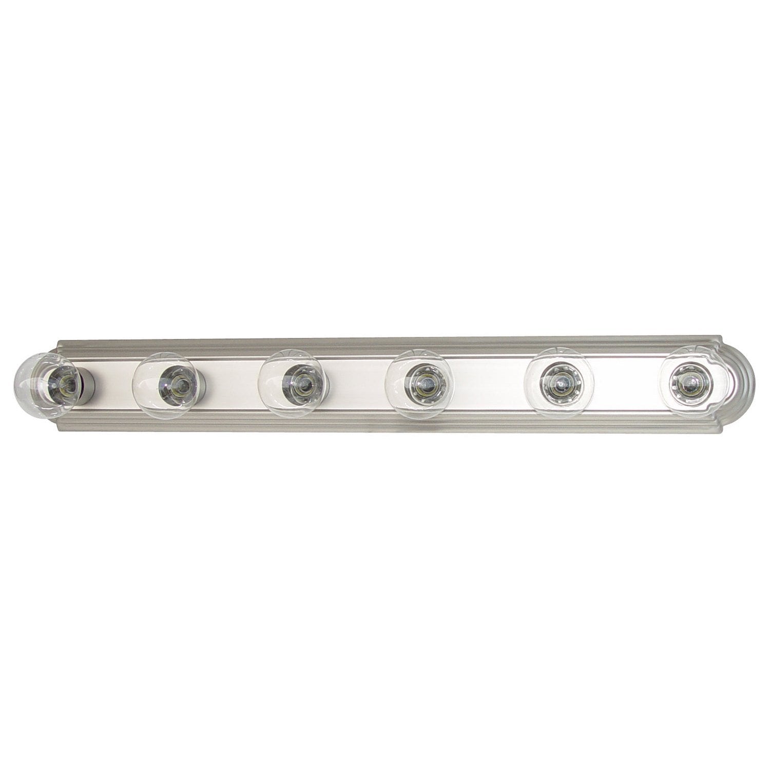 Capital Lighting - 8106MN - Six Light Vanity - Alice - Matte Nickel