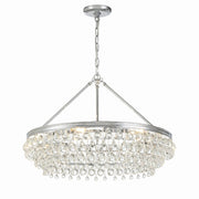 Crystorama - 275-CH - Six Light Chandelier - Calypso - Polished Chrome