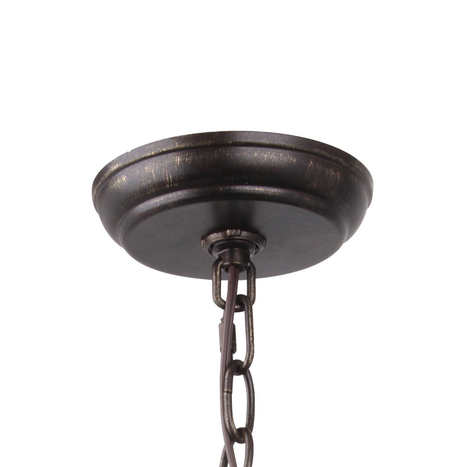 Crystorama - 590-EB-GA - 12 Light Chandelier - Luna - English Bronze + Antique Gold