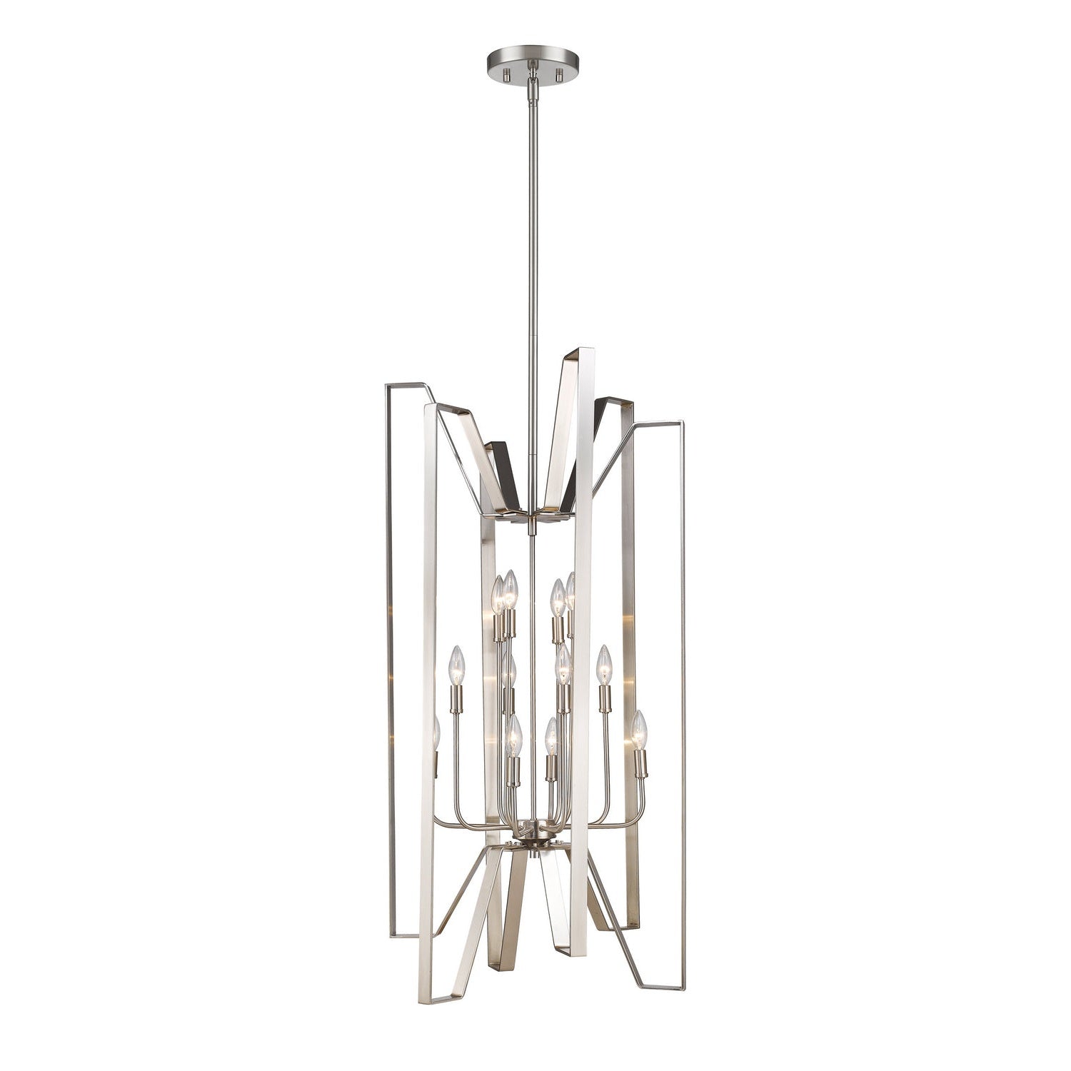 Z-Lite - 4000-12BN - 12 Light Pendant - Marsala - Brushed Nickel