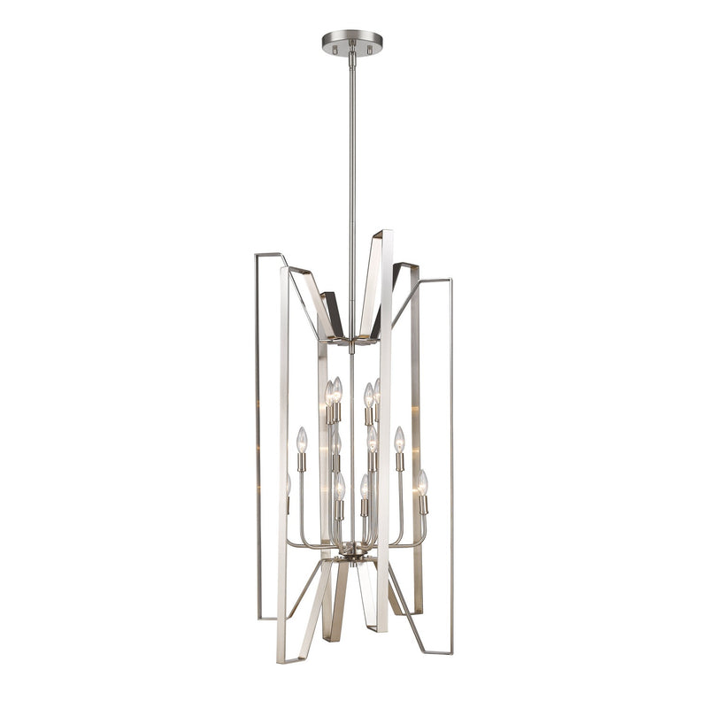 Z-Lite - 4000-12BN - 12 Light Pendant - Marsala - Brushed Nickel