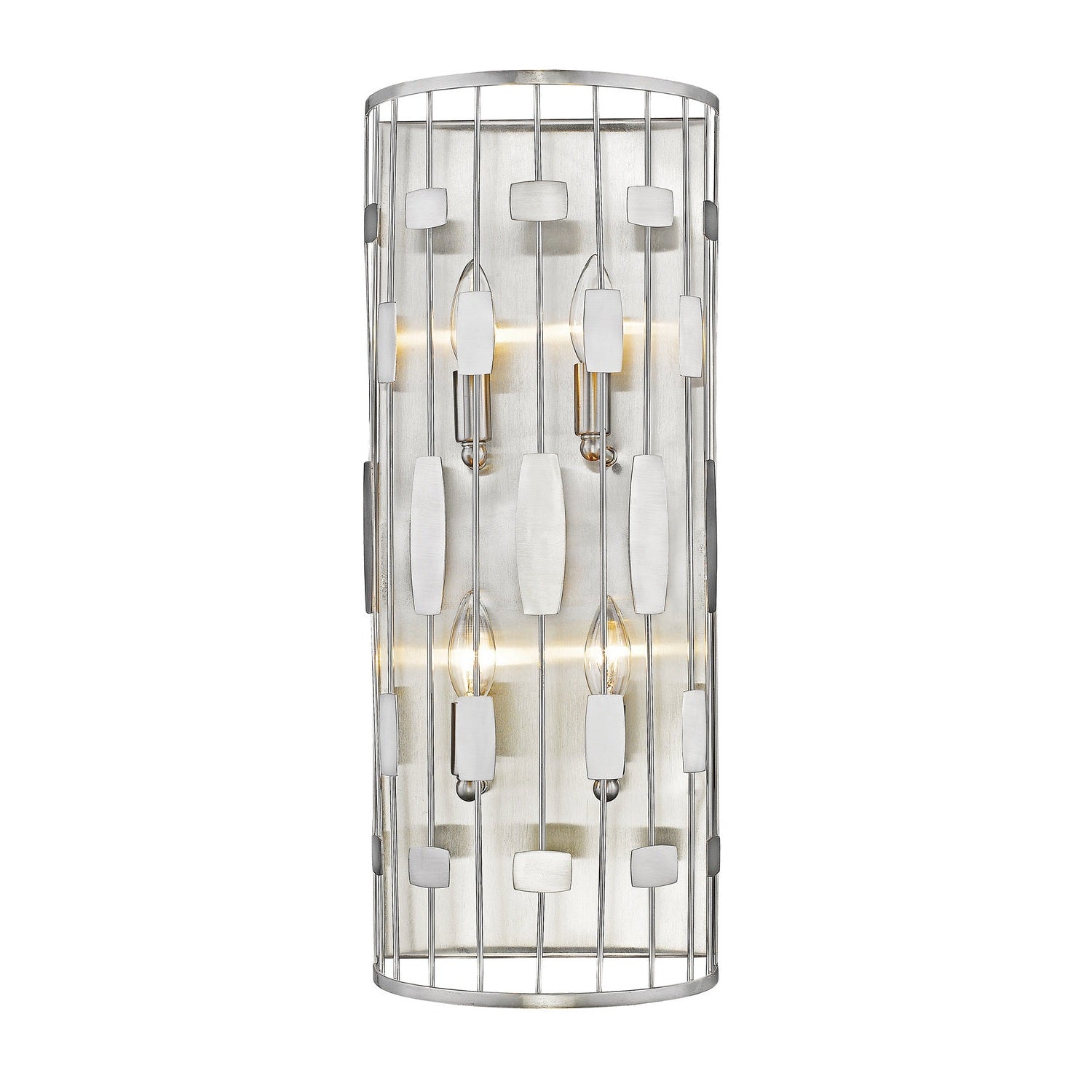 Z-Lite - 430-4S-BN - Four Light Wall Sconce - Almet - Brushed Nickel