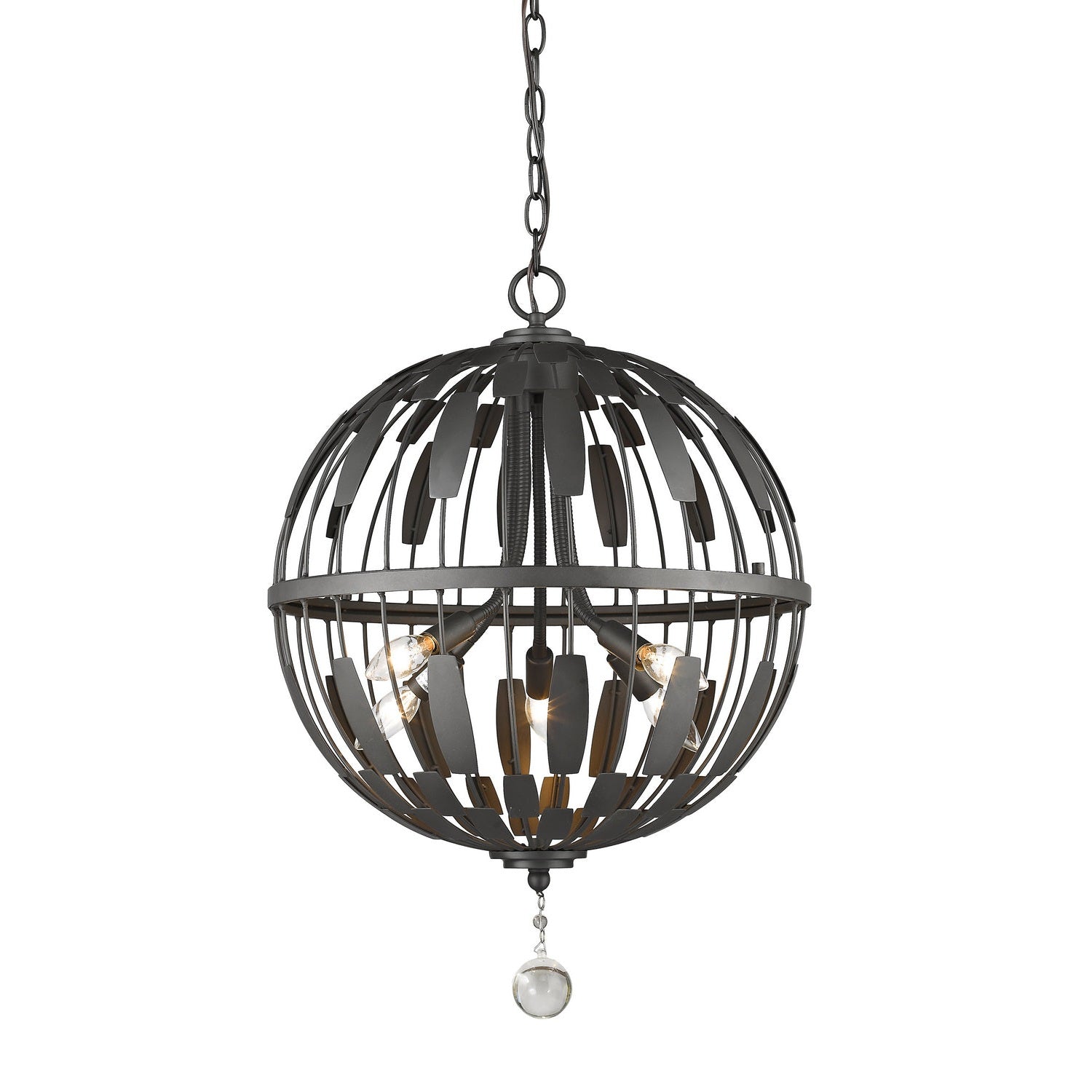 Z-Lite - 430B18-BRZ - Five Light Chandelier - Almet - Bronze