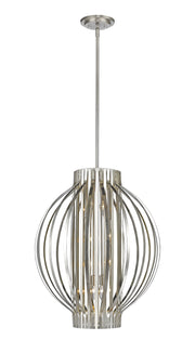 Z-Lite - 436-24BN - Eight Light Pendant - Moundou - Brushed Nickel