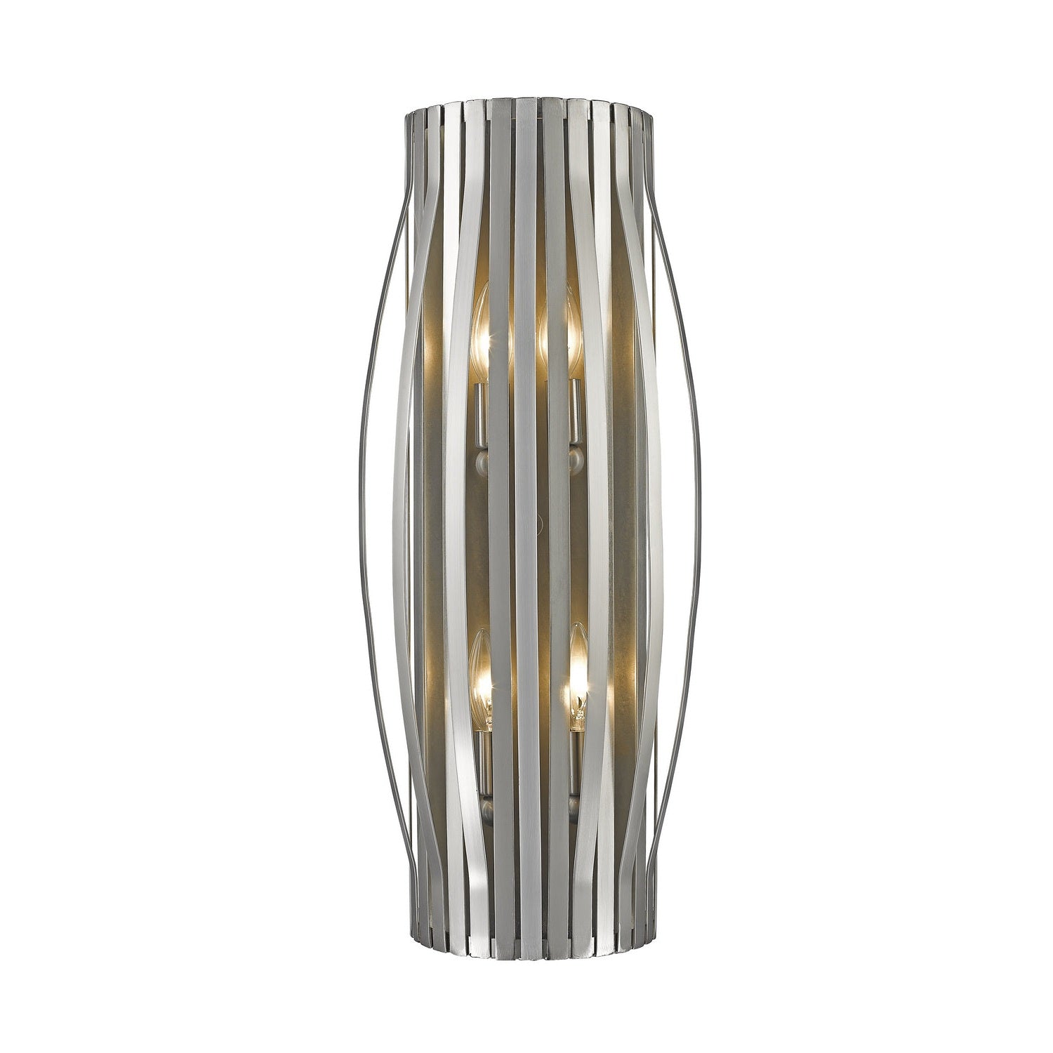 Z-Lite - 436-4S-BN - Four Light Wall Sconce - Moundou - Brushed Nickel