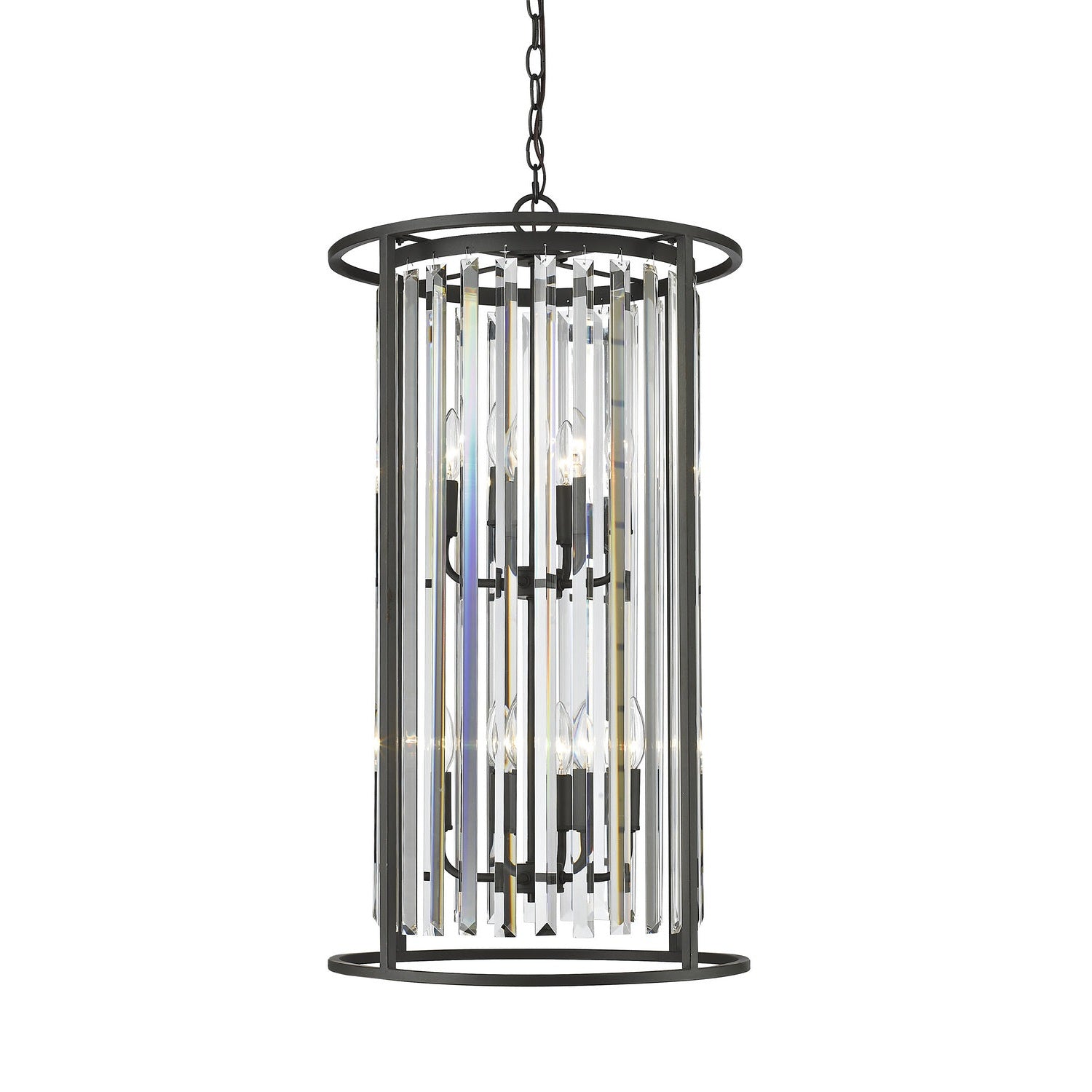 Z-Lite - 439-8BRZ - Eight Light Chandelier - Monarch - Bronze