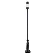 Z-Lite - 553PHB-518P-BK-LED - LED Outdoor Post Moun Fixture - Luminata - Black