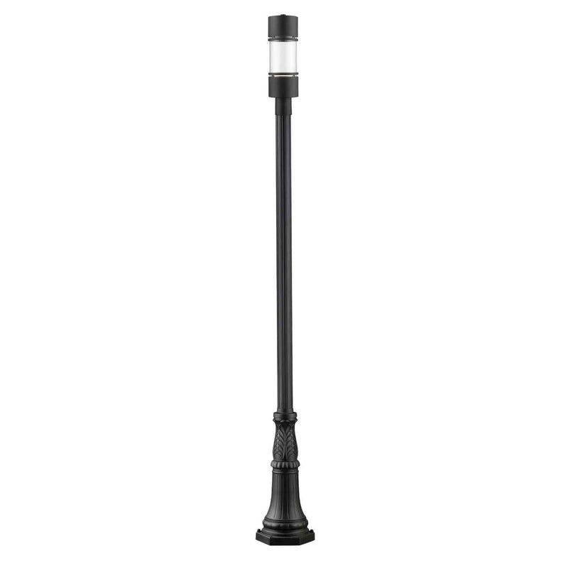 Z-Lite - 553PHB-518P-BK-LED - LED Outdoor Post Moun Fixture - Luminata - Black