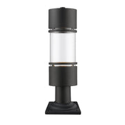 Z-Lite - 553PHB-533PM-BK-LED - LED Outdoor Pier Mounted Fixture - Luminata - Black
