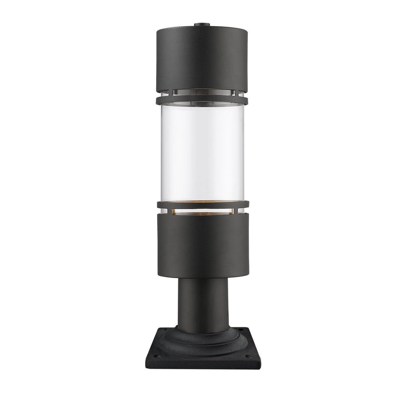 Z-Lite - 553PHB-533PM-BK-LED - LED Outdoor Pier Mounted Fixture - Luminata - Black