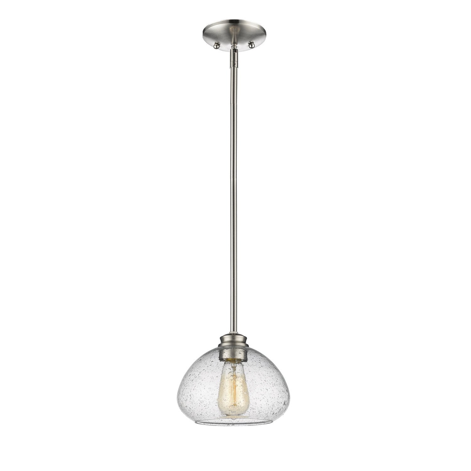 Z-Lite - 722MP-BN - One Light Pendant - Amon - Brushed Nickel