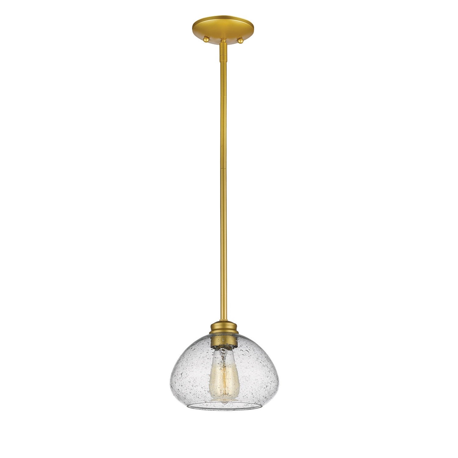 Z-Lite - 722MP-SG - One Light Pendant - Amon - Satin Gold