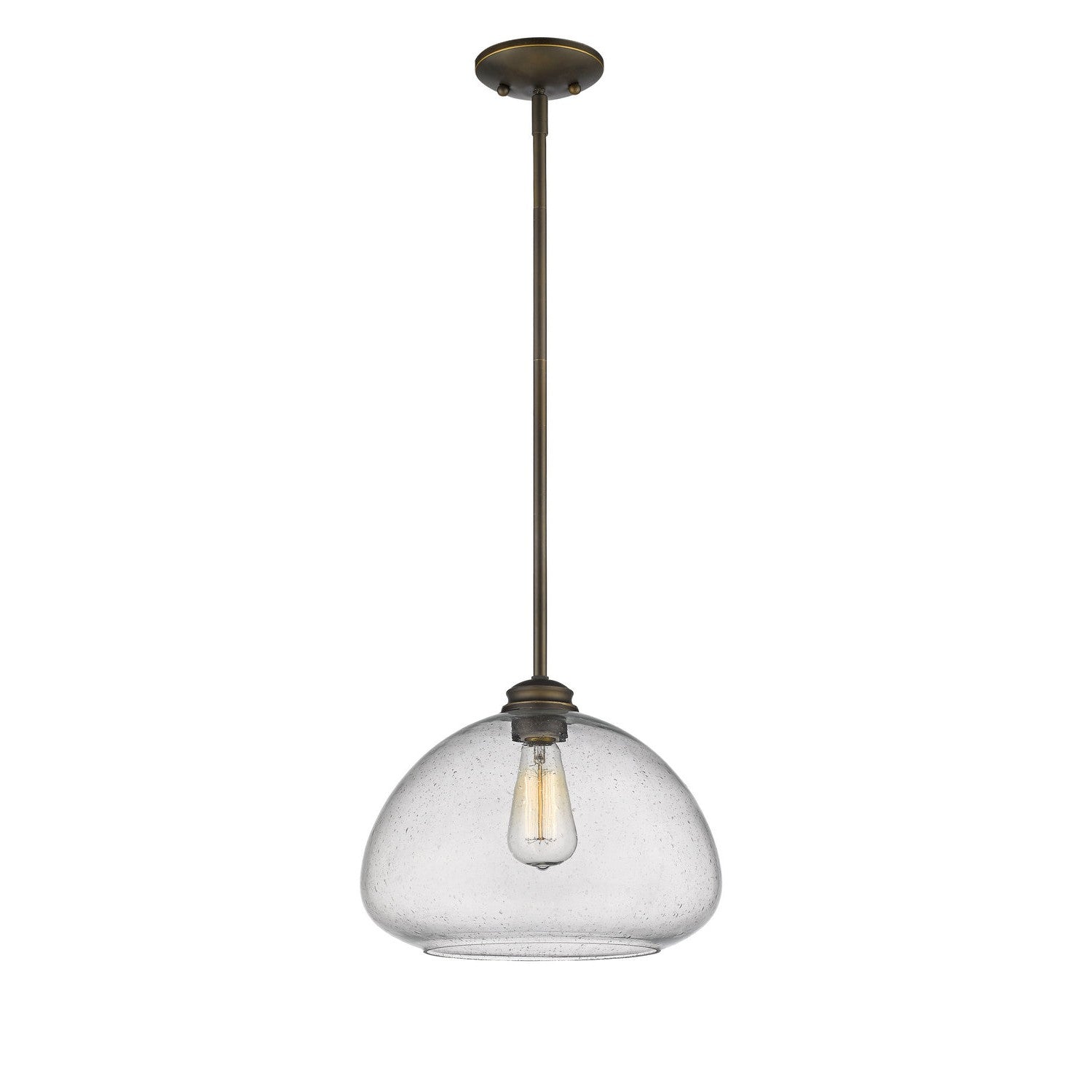 Z-Lite - 722P13-OB - One Light Pendant - Amon - Olde Bronze
