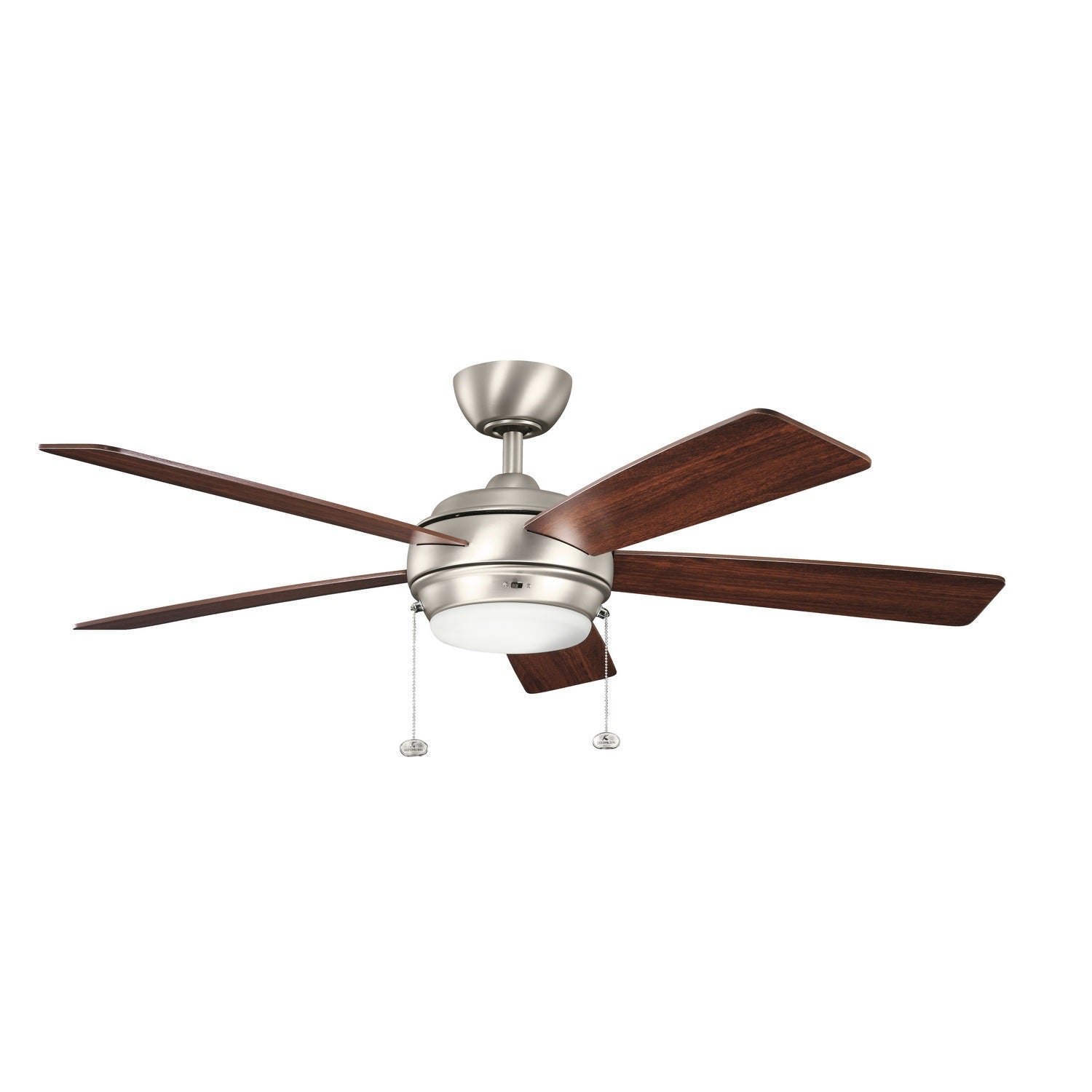 Kichler - 330174NI - 52"Ceiling Fan - Starkk - Brushed Nickel