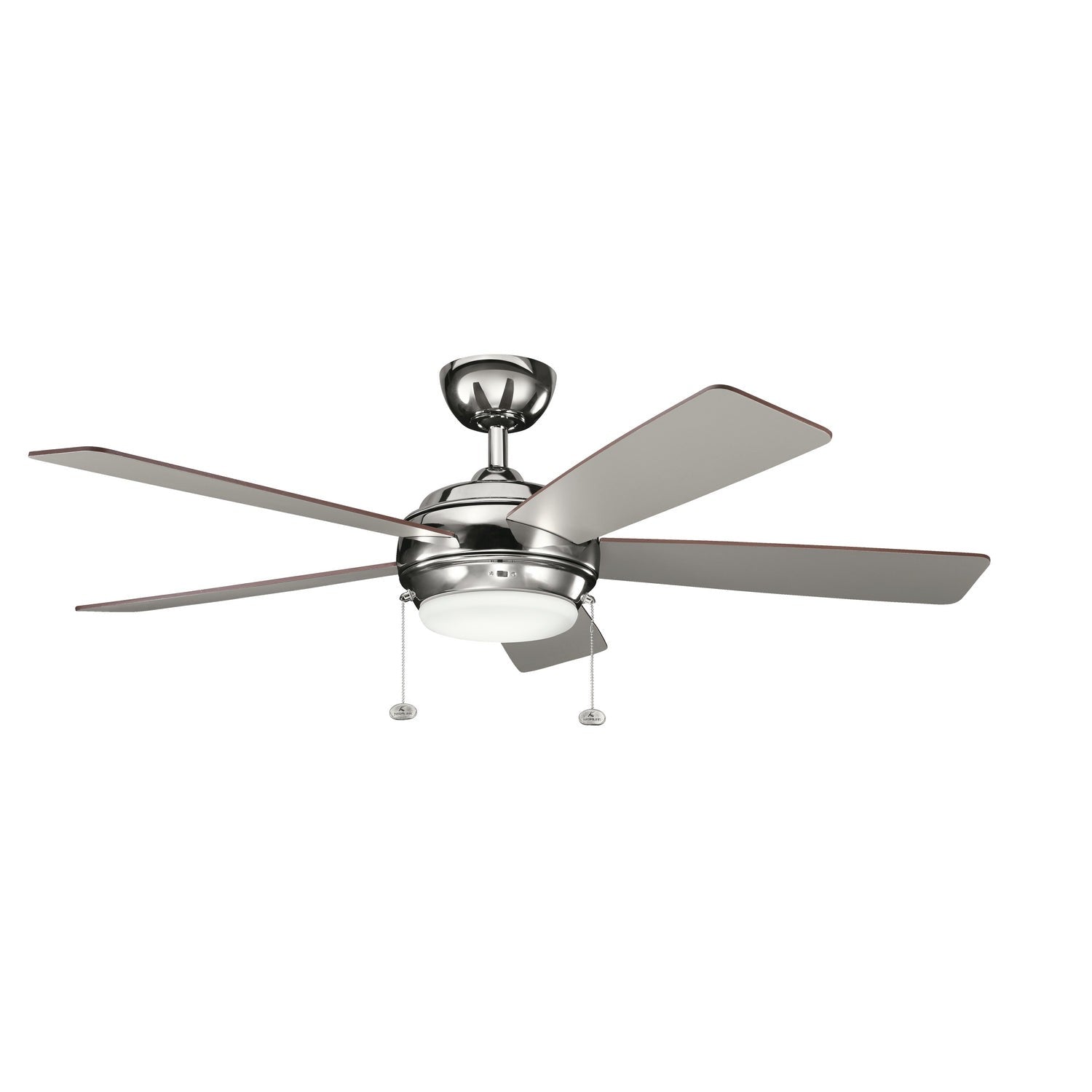 Kichler - 330174PN - 52"Ceiling Fan - Starkk - Polished Nickel