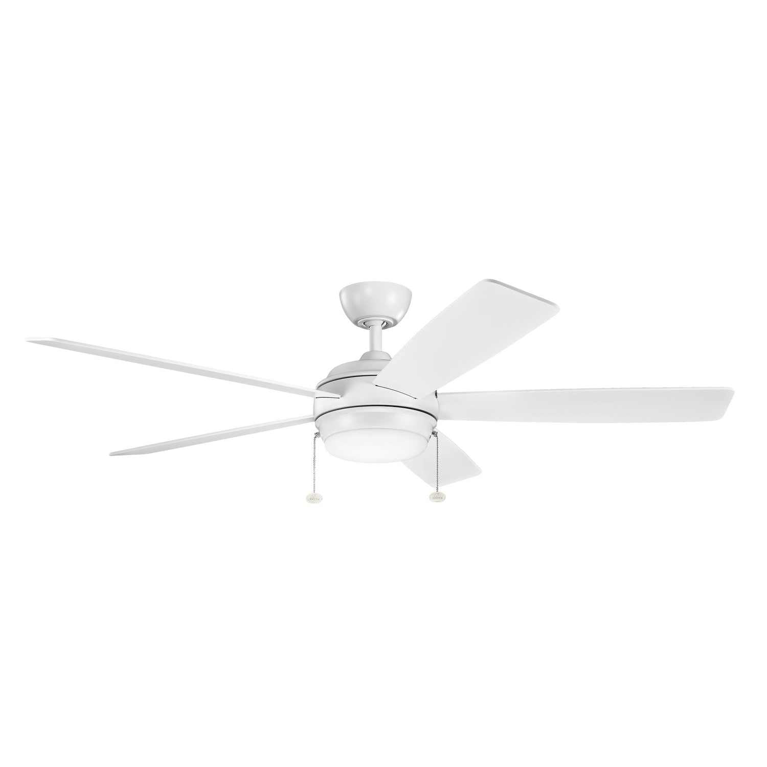 Kichler - 330180MWH - 60"Ceiling Fan - Starkk - Matte White