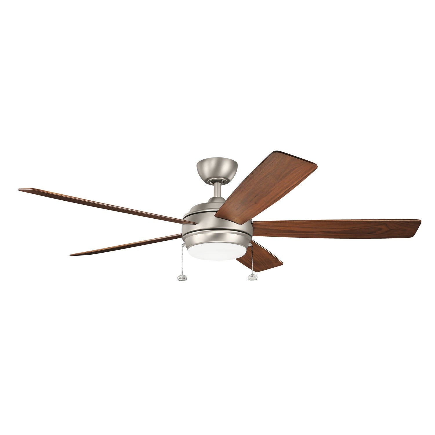Kichler - 330180NI - 60"Ceiling Fan - Starkk - Brushed Nickel