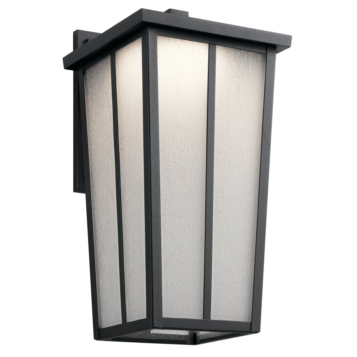 Kichler - 49624BKTLED - LED Outdoor Wall Mount - Amber Valley - Textured Black