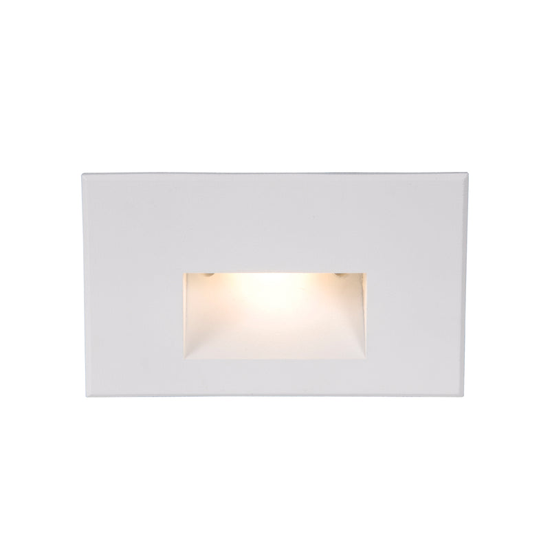 W.A.C. Lighting - WL-LED100F-C-WT - LED Step and Wall Light - Led100 - White On Aluminum