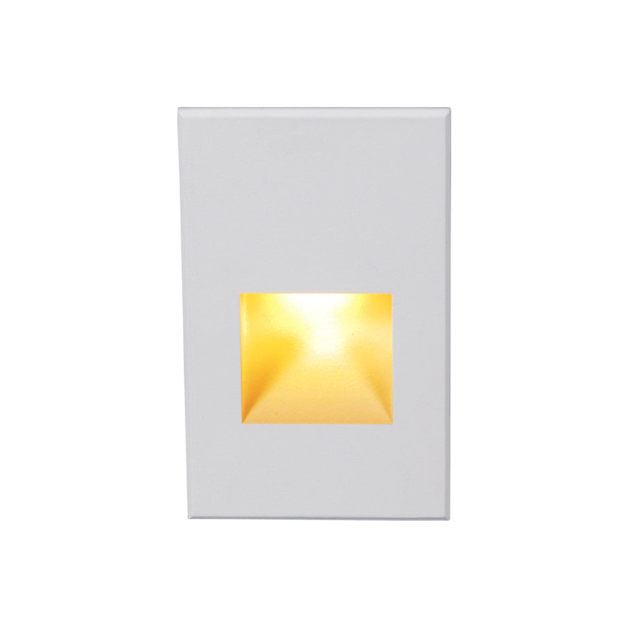 W.A.C. Lighting - WL-LED200F-AM-WT - LED Step and Wall Light - Led200 - White On Aluminum