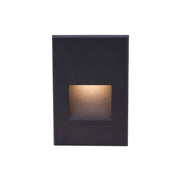 W.A.C. Lighting - WL-LED200F-C-BK - LED Step and Wall Light - Led200 - Black On Aluminum