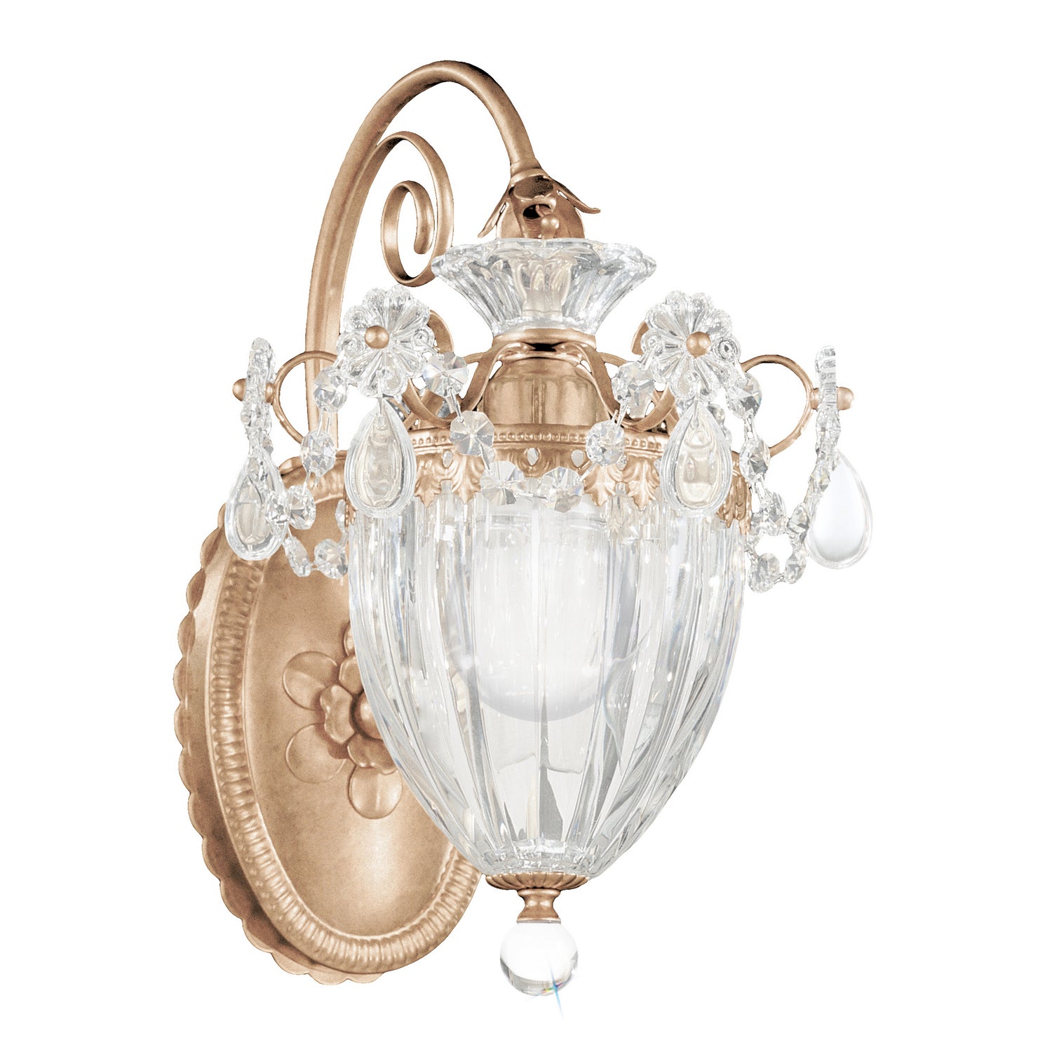 Schonbek - 1240-48A - One Light Wall Sconce - Bagatelle - Antique Silver