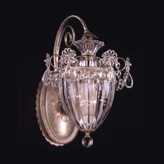 Schonbek - 1240-48S - One Light Wall Sconce - Bagatelle - Antique Silver