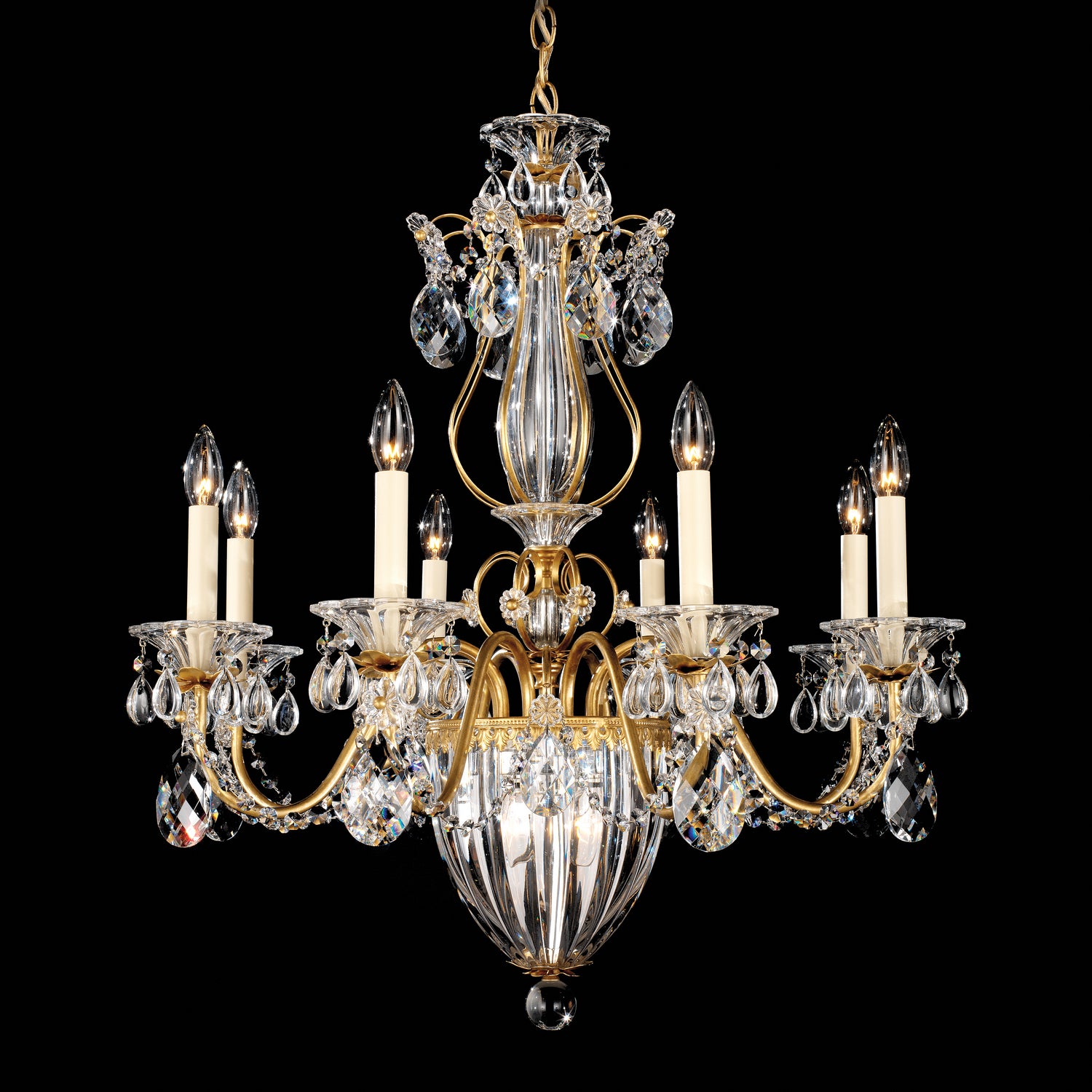 Schonbek - 1248-22A - 11 Light Chandelier - Bagatelle - Heirloom Gold