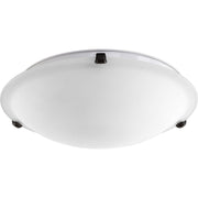 Quorum - 3000-16186 - Three Light Ceiling Mount - 3000 Ceiling Mounts - Oiled Bronze