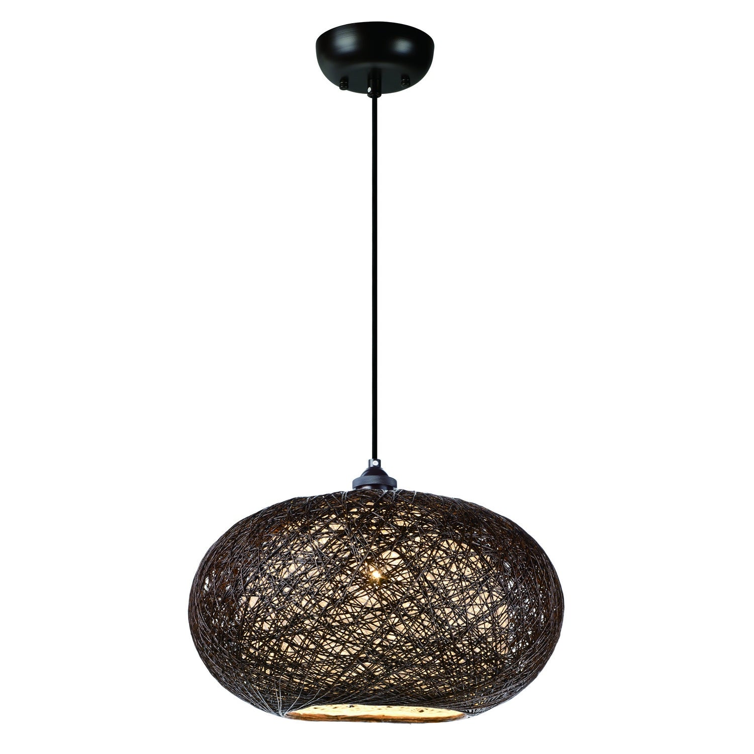 Maxim - 14402CHWT - One Light Outdoor Pendant - Bali - Chocolate