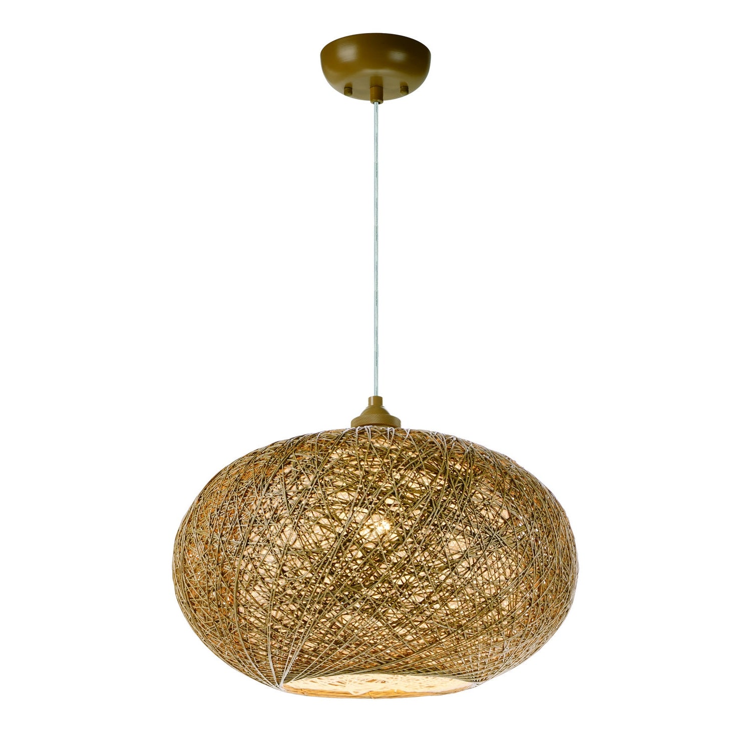 Maxim - 14402NAWT - One Light Outdoor Pendant - Bali - Natural