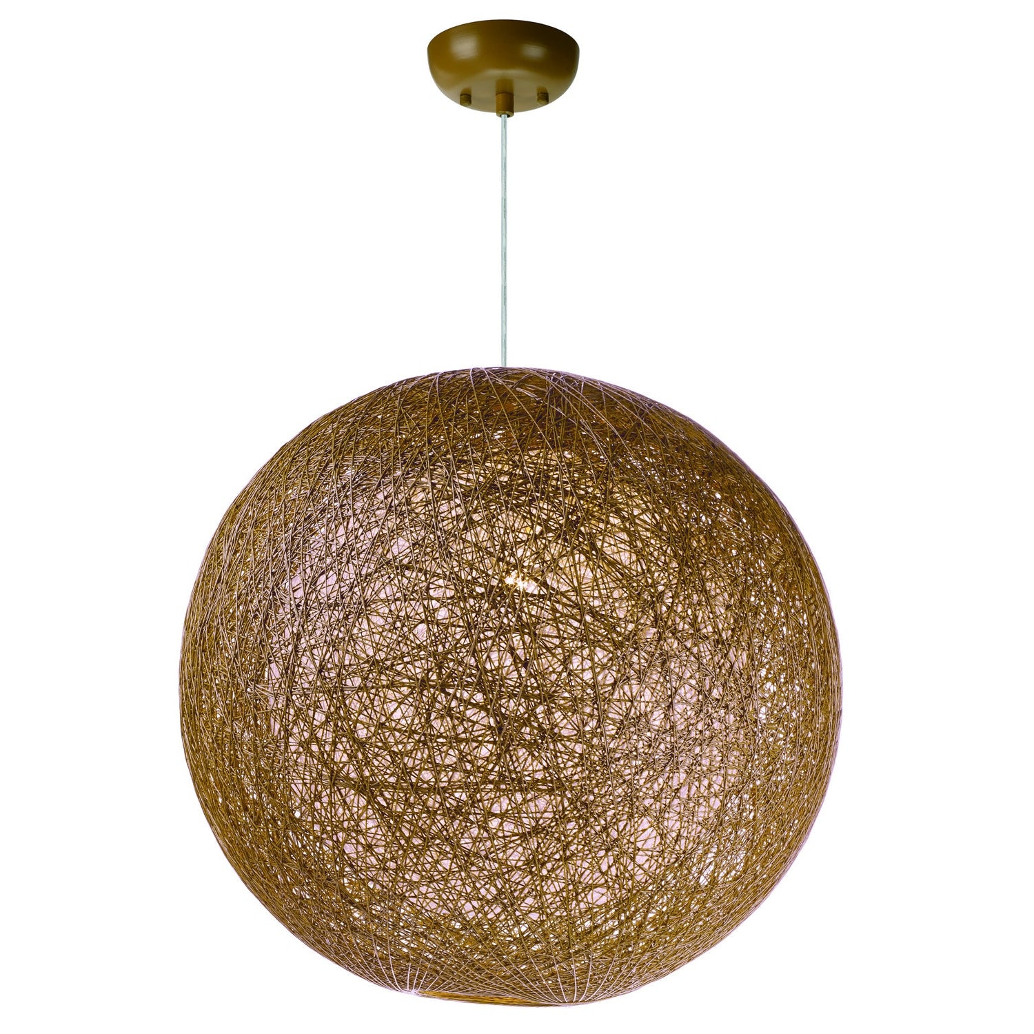 Maxim - 14405NAWT - One Light Outdoor Pendant - Bali - Natural