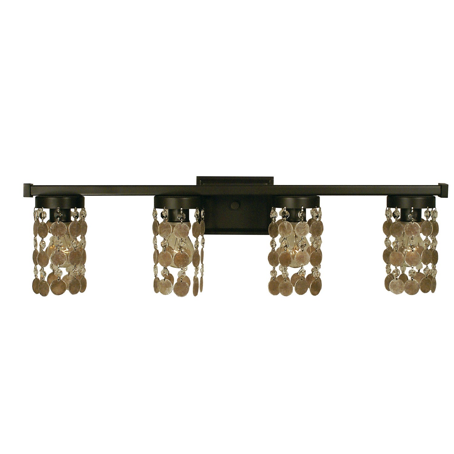 Framburg - 4364 MB - Four Light Wall Sconce - Naomi - Mahogany Bronze