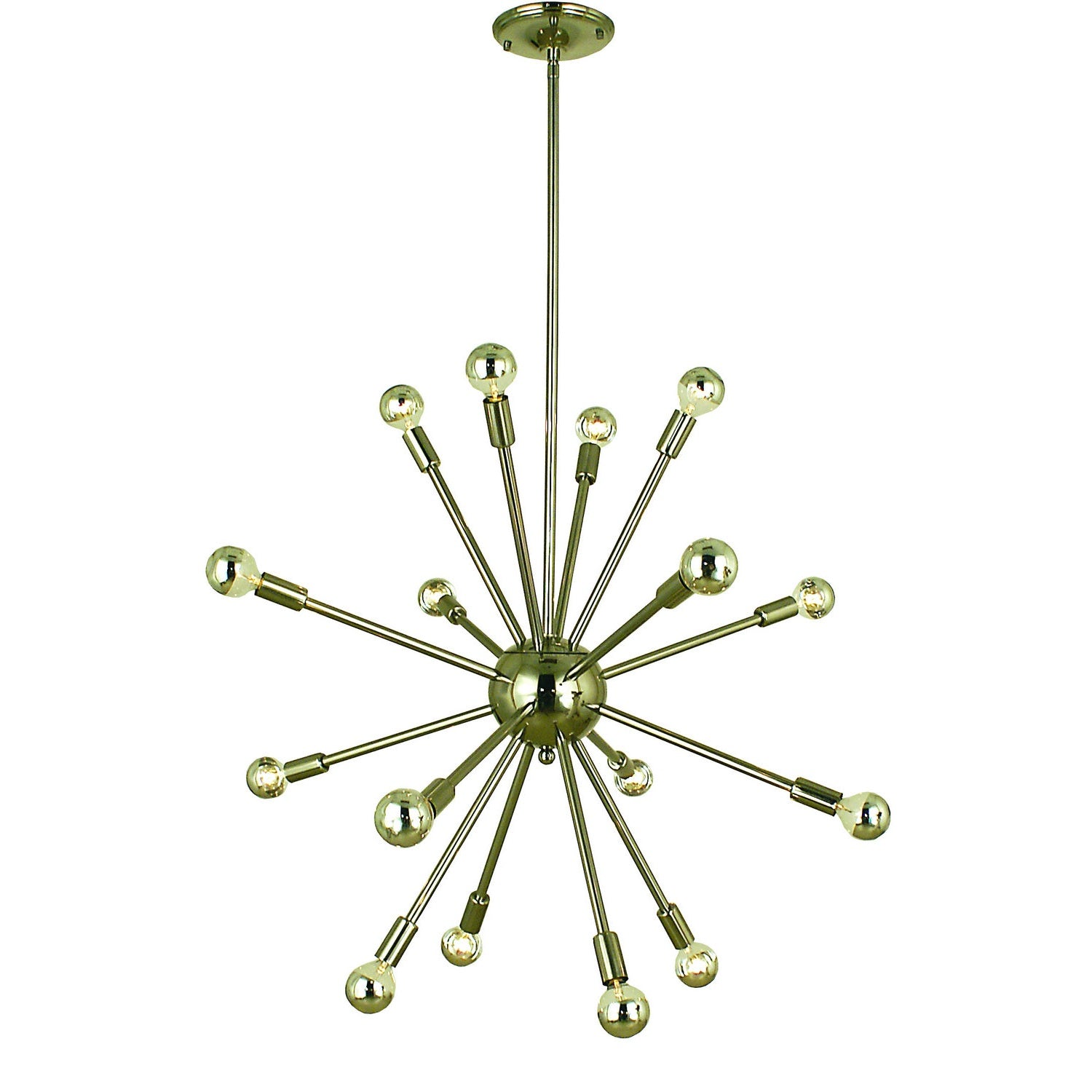 Framburg - 4395 PN - 16 Light Foyer Chandelier - Simone - Polished Nickel