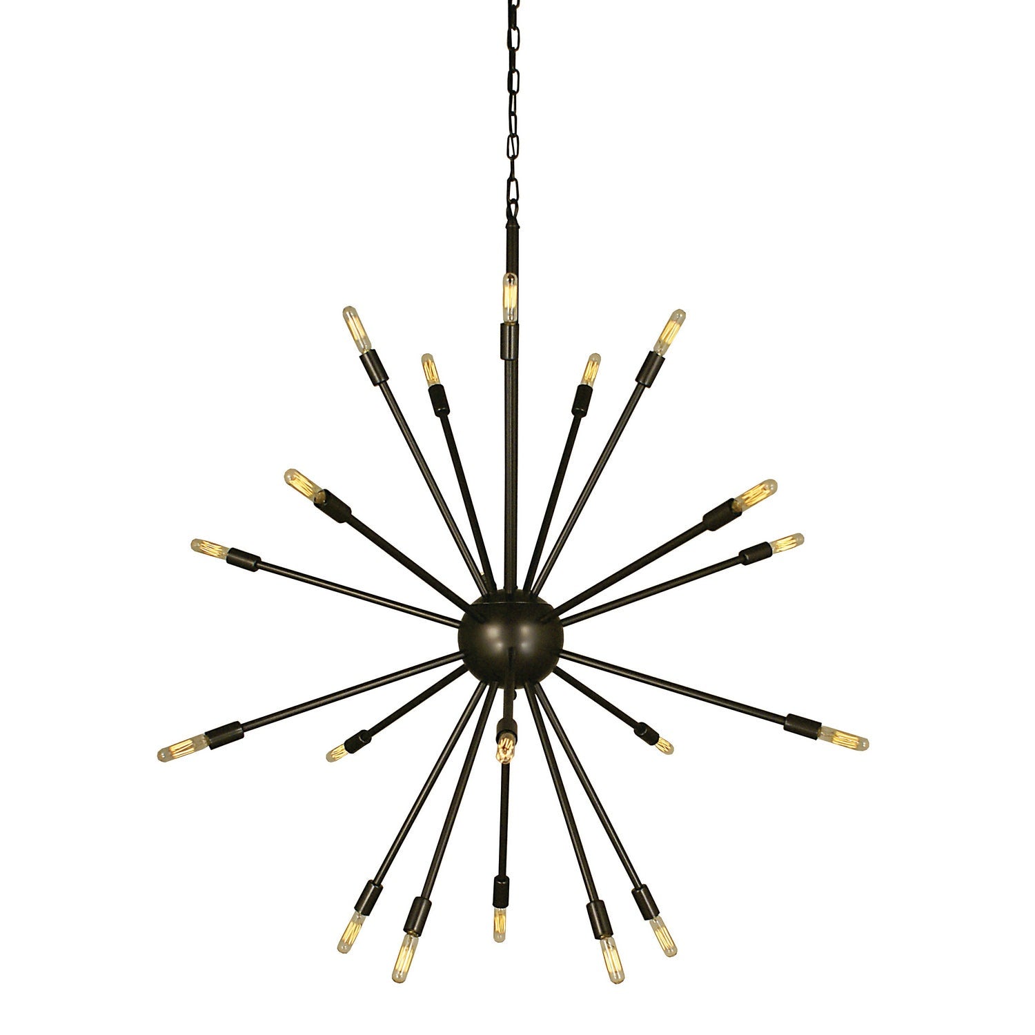 Framburg - 4398 MB - 24 Light Foyer Chandelier - Simone - Mahogany Bronze