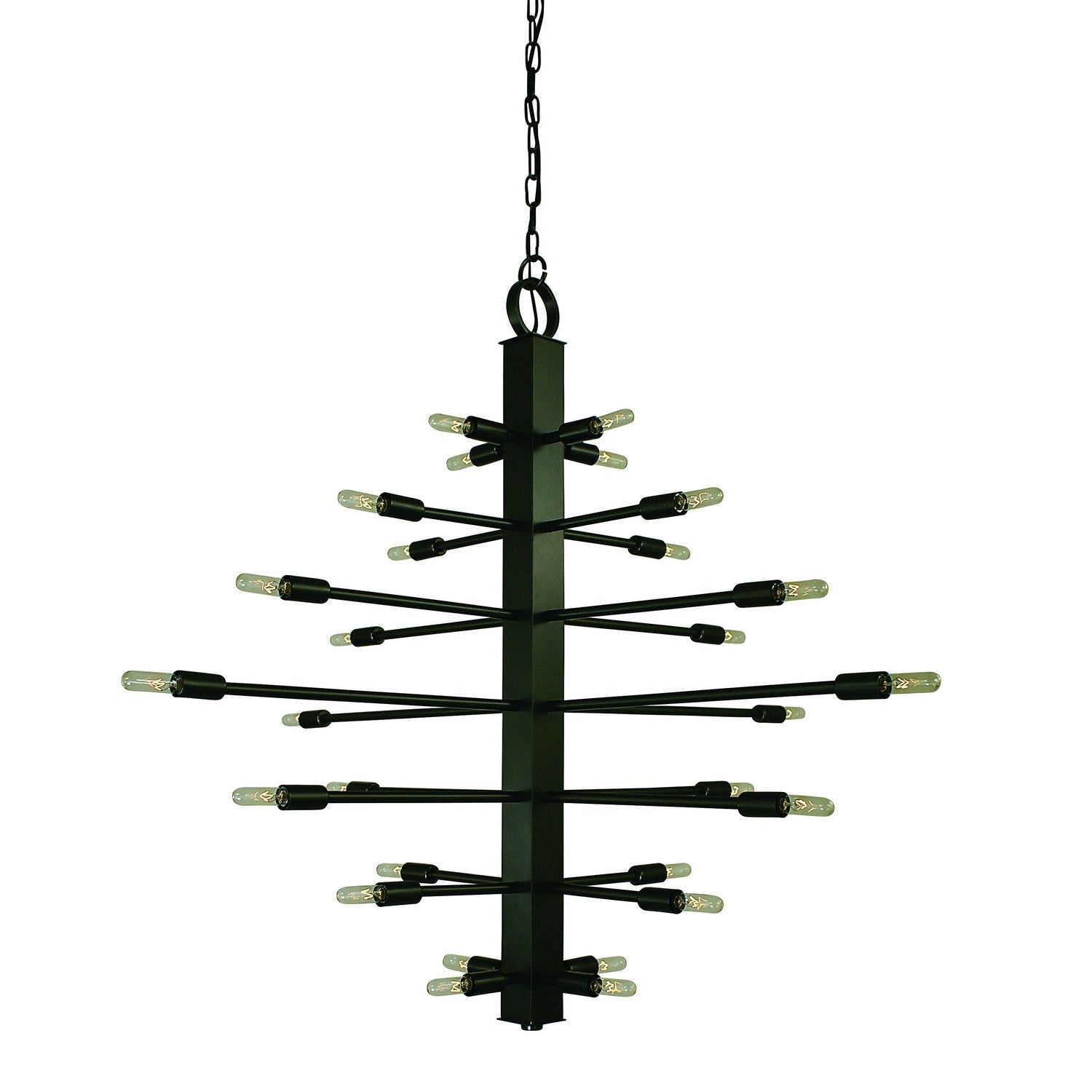 Framburg - 4409 MB - 28 Light Foyer Chandelier - Simone - Mahogany Bronze