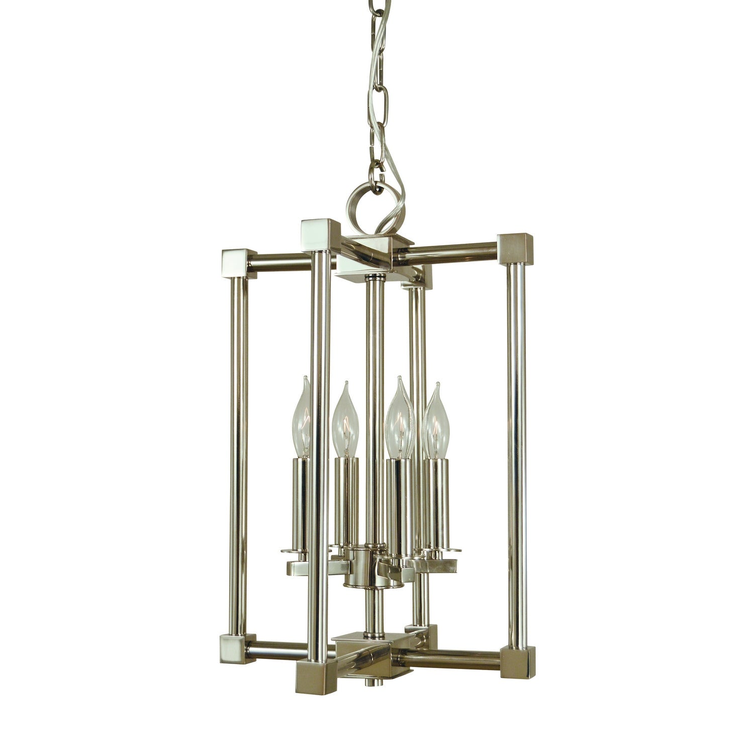 Framburg - 4604 PN - Four Light Chandelier - Lexington - Polished Nickel