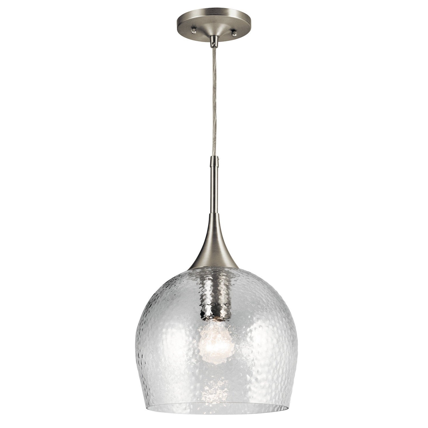 Kichler - 43537NI - One Light Pendant - Sloane - Brushed Nickel