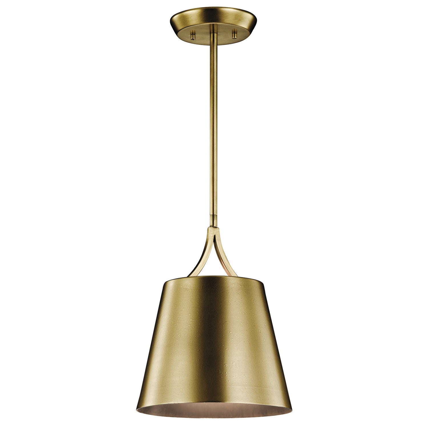 Kichler - 43743NBR - One Light Mini Pendant - Maclain - Natural Brass