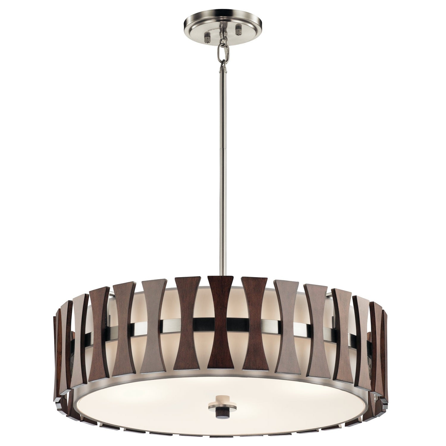 Kichler - 43753AUB - Four Light Pendant/Semi Flush - Cirus - Auburn Stained