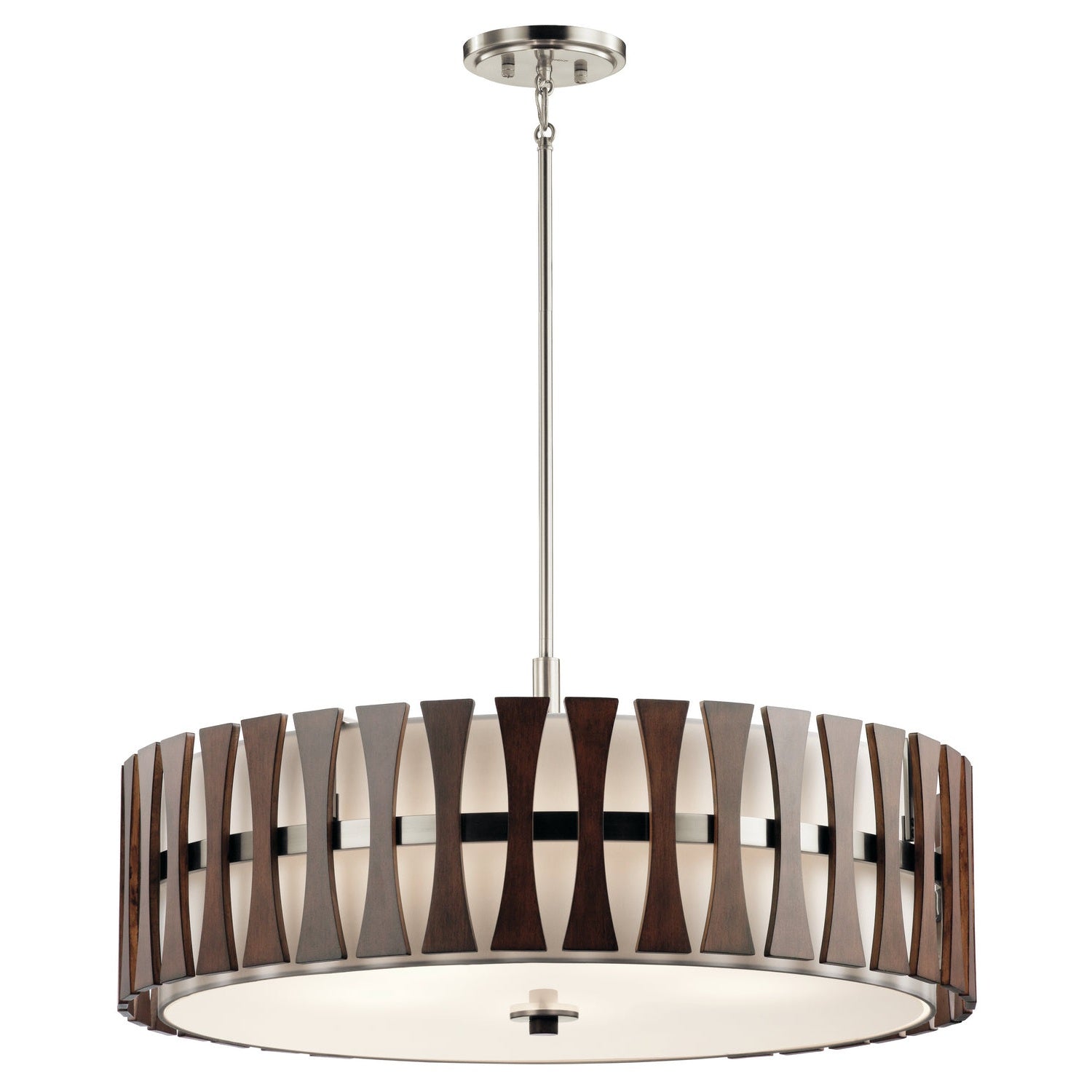 Kichler - 43754AUB - Five Light Pendant/Semi Flush - Cirus - Auburn Stained